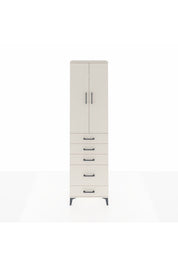 Arges Dolap 2 Raflı 5 Çekmeceli Tek Askılı 60x30x221 Aytaşı-Aytaşı