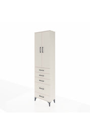 Arges Dolap 2 Raflı 5 Çekmeceli Tek Askılı 60x30x221 Aytaşı-Aytaşı