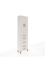 Arges Dolap 2 Raflı 5 Çekmeceli Tek Askılı 60x30x221 Aytaşı-Aytaşı