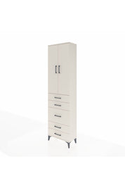 Arges Dolap 2 Raflı 5 Çekmeceli Tek Askılı 60x30x221 Aytaşı-Aytaşı