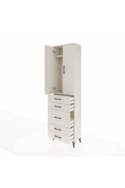 Arges Dolap 2 Raflı 5 Çekmeceli Tek Askılı 60x30x221 Aytaşı-Aytaşı
