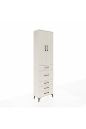 Arges Dolap 2 Raflı 5 Çekmeceli 2 Kapaklı 60x30x221 Aytaşı-Aytaşı