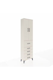 Arges Dolap 3 Raflı 5 Çekmeceli 2 Kapaklı 60x30x221 Aytaşı-Aytaşı