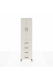 Arges Dolap 2 Raflı 4 Çekmeceli Tek Askılı 60x30x221 Aytaşı-Aytaşı