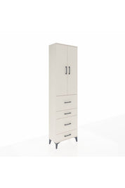 Arges Dolap 2 Raflı 4 Çekmeceli Tek Askılı 60x30x221 Aytaşı-Aytaşı