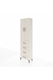 Arges Dolap 2 Raflı 4 Çekmeceli Tek Askılı 60x30x221 Aytaşı-Aytaşı