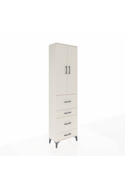 Arges Dolap 3 Raflı 4 Çekmeceli 2 Kapaklı 60x30x221 Aytaşı-Aytaşı