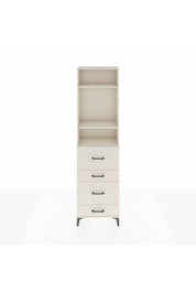 Arges Dolap 3 Raflı 4 Çekmeceli 60x30x221 Aytaşı-Aytaşı