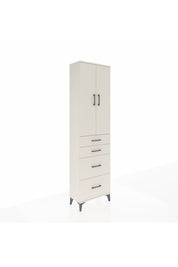 Arges Dolap 3 Raflı 4 Çekmeceli 2 Kapaklı 60x30x221 Aytaşı-Aytaşı