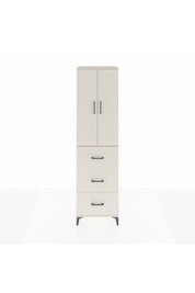 Arges Dolap 2 Raflı 3 Çekmeceli Tek Askılı 60x30x221 Aytaşı-Aytaşı