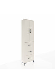 Arges Dolap 2 Raflı 3 Çekmeceli Tek Askılı 60x30x221 Aytaşı-Aytaşı