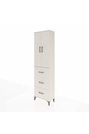Arges Dolap 2 Raflı 3 Çekmeceli Tek Askılı 60x30x221 Aytaşı-Aytaşı