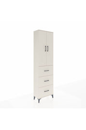 Arges Dolap 3 Raflı 3 Çekmeceli 2 Kapaklı 60x30x221 Aytaşı-Aytaşı
