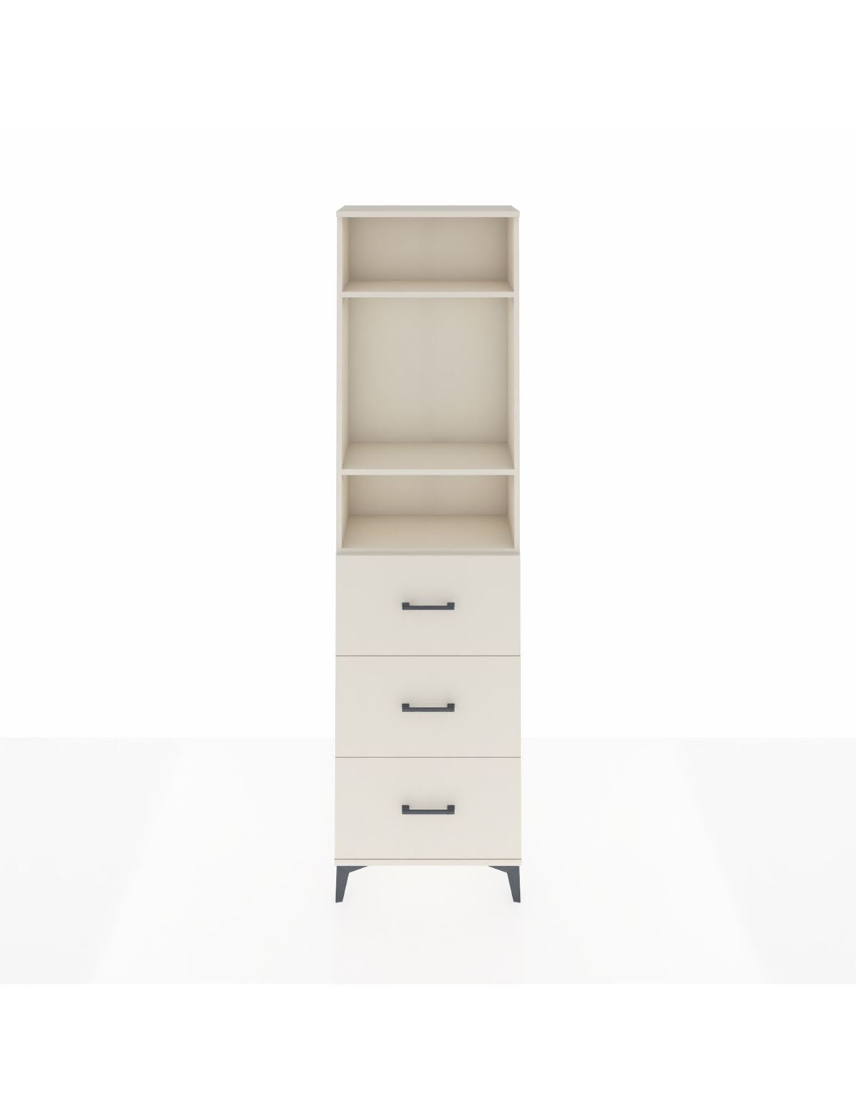 Arges Dolap 3 Raflı 3 Çekmeceli 60x30x221 Aytaşı-Aytaşı