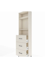 Arges Dolap 3 Raflı 3 Çekmeceli 60x30x221 Aytaşı-Aytaşı