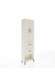 Arges Dolap 3 Raflı 2 Çekmeceli 2 Kapaklı 60x30x221 Aytaşı-Aytaşı