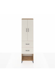 Arges Dolap 3 Raflı 2 Çekmeceli 2 Kapaklı 60x30x221 Çam-Aytaşı