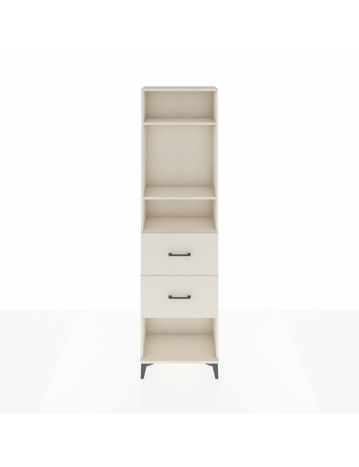 Arges Dolap 3 Raflı 2 Çekmeceli 60x30x221 Aytaşı-Aytaşı