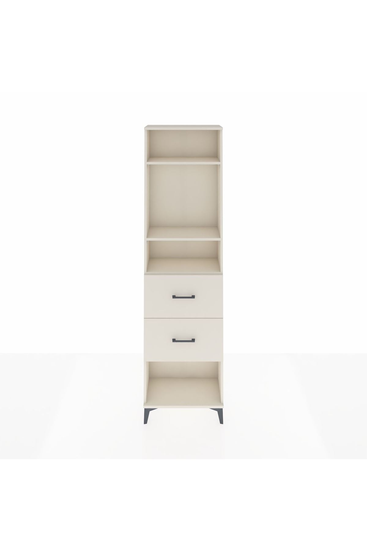 Arges Dolap 3 Raflı 2 Çekmeceli 60x30x221 Aytaşı-Aytaşı