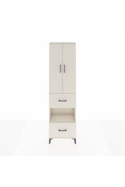 Arges Dolap 3 Raflı 2 Çekmeceli Tek Askılı 60x30x221 Aytaşı-Aytaşı