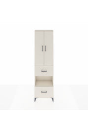 Arges Dolap 4 Raflı 2 Çekmeceli 2 Kapaklı 60x30x221 Aytaşı-Aytaşı