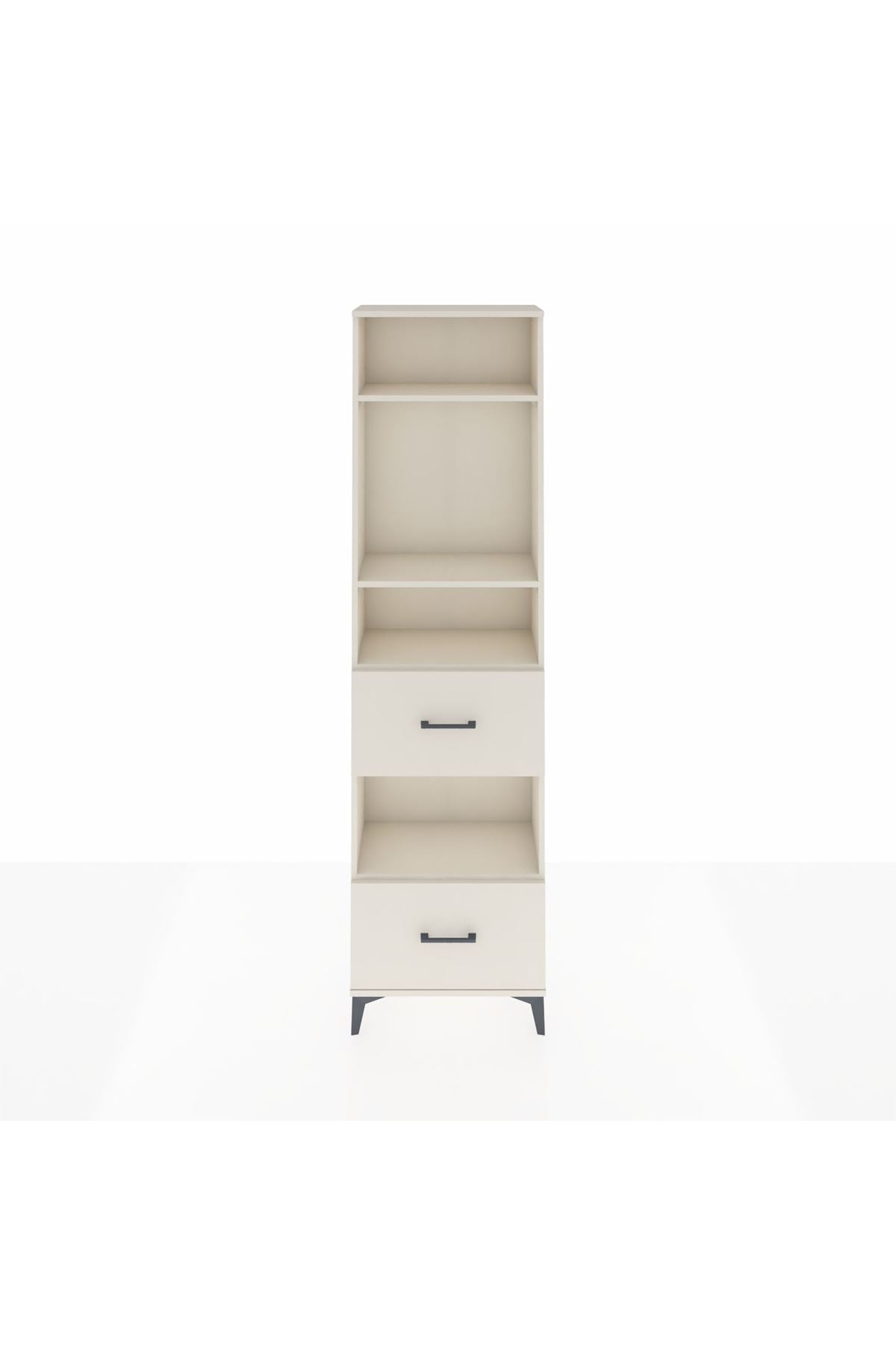 Arges Dolap 4 Raflı 2 Çekmeceli 60x30x221 Aytaşı-Aytaşı