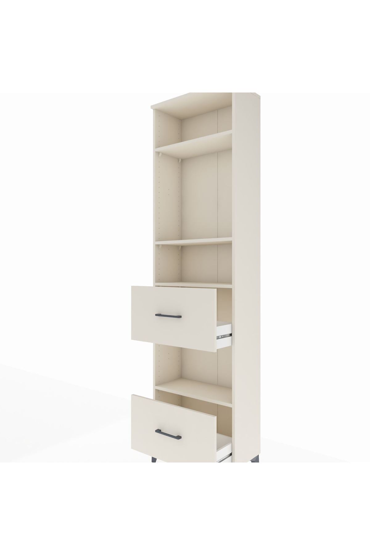 Arges Dolap 4 Raflı 2 Çekmeceli 60x30x221 Aytaşı-Aytaşı