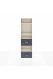 Arges Dolap 4 Raflı 2 Çekmeceli 60x30x221 Aytaşı-Antrasit