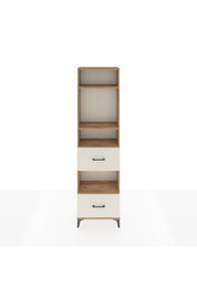 Arges Dolap 4 Raflı 2 Çekmeceli 60x30x221 Çam-Aytaşı