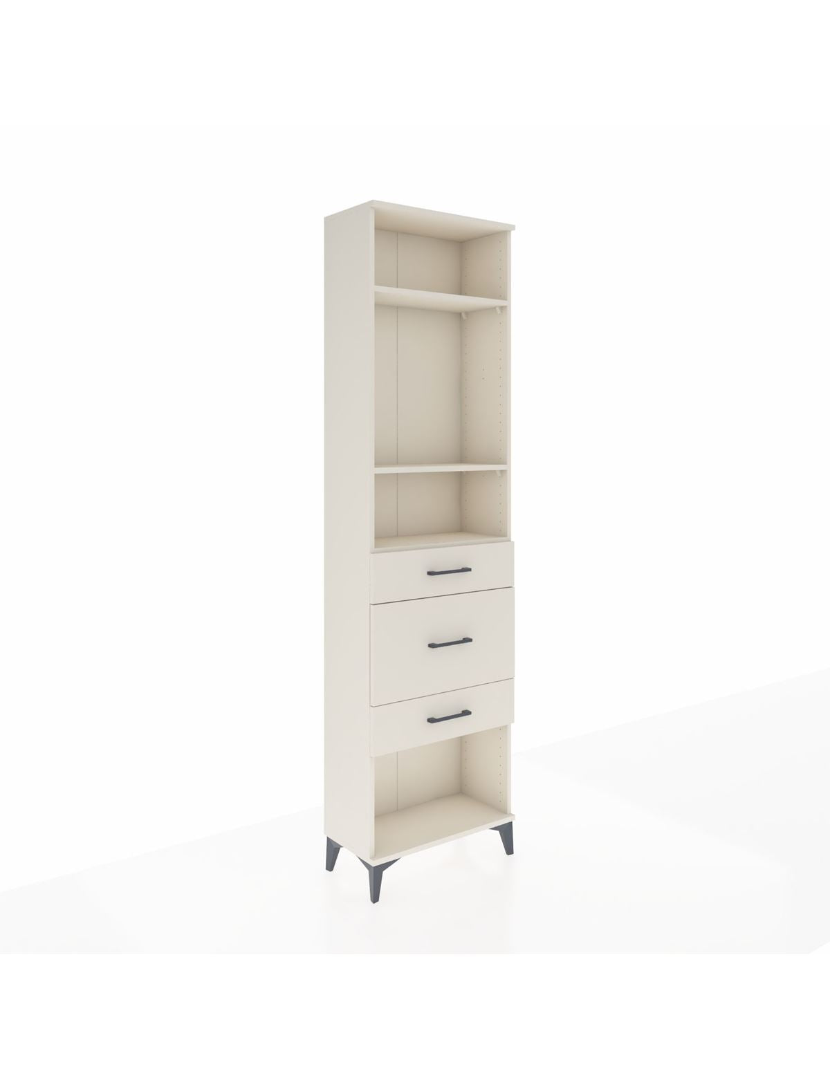 Arges Dolap 3 Raflı 3 Çekmeceli 60x30x221 Aytaşı-Aytaşı