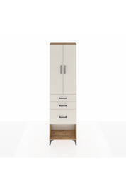 Arges Dolap 2 Raflı 3 Çekmeceli Tek Askılı 60x30x221 Çam-Aytaşı
