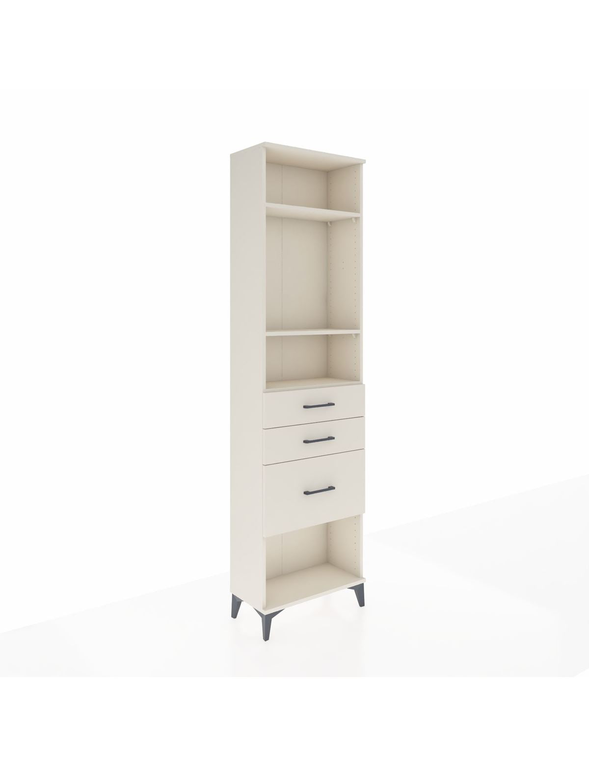 Arges Dolap 3 Raflı 3 Çekmeceli 60x30x221 Aytaşı-Aytaşı