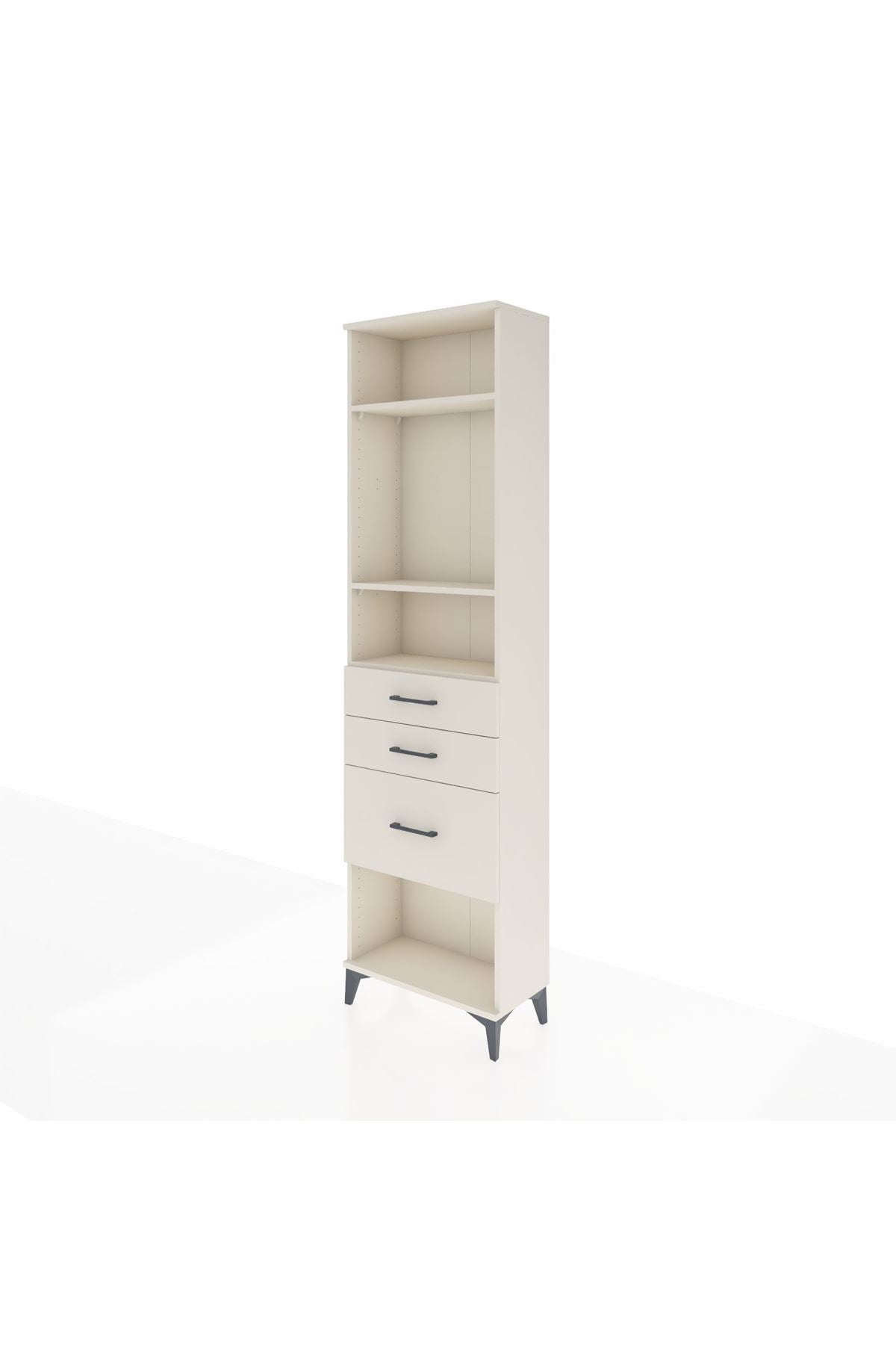 Arges Dolap 3 Raflı 3 Çekmeceli 60x30x221 Aytaşı-Aytaşı