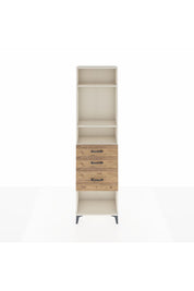 Arges Dolap 3 Raflı 3 Çekmeceli 60x30x221 Aytaşı-Çam