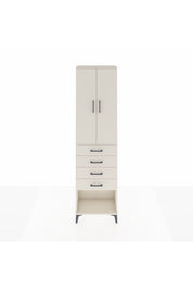 Arges Dolap 3 Raflı 4 Çekmeceli 2 Kapaklı 60x30x221 Aytaşı-Aytaşı