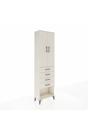 Arges Dolap 3 Raflı 4 Çekmeceli 2 Kapaklı 60x30x221 - S29M161V1A