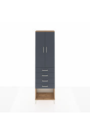 Arges Dolap 3 Raflı 4 Çekmeceli 2 Kapaklı 60x30x221 - S29M161V8A