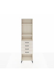 Arges Dolap 3 Raflı 4 Çekmeceli 60x30x221 Aytaşı-Aytaşı