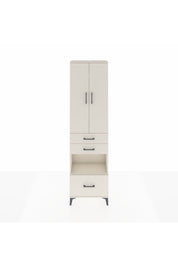 Arges Dolap 3 Raflı 3 Çekmeceli Tek Askılı 60x30x221 Aytaşı-Aytaşı