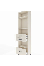 Arges Dolap 4 Raflı 3 Çekmeceli 60x30x221 Aytaşı-Aytaşı