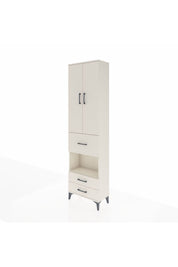 Arges Dolap 3 Raflı 3 Çekmeceli Tek Askılı 60x30x221 Aytaşı-Aytaşı