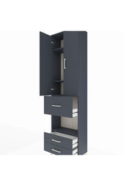 Arges Dolap 4 Raflı 3 Çekmeceli 2 Kapaklı 60x30x221 - S29M167V5A
