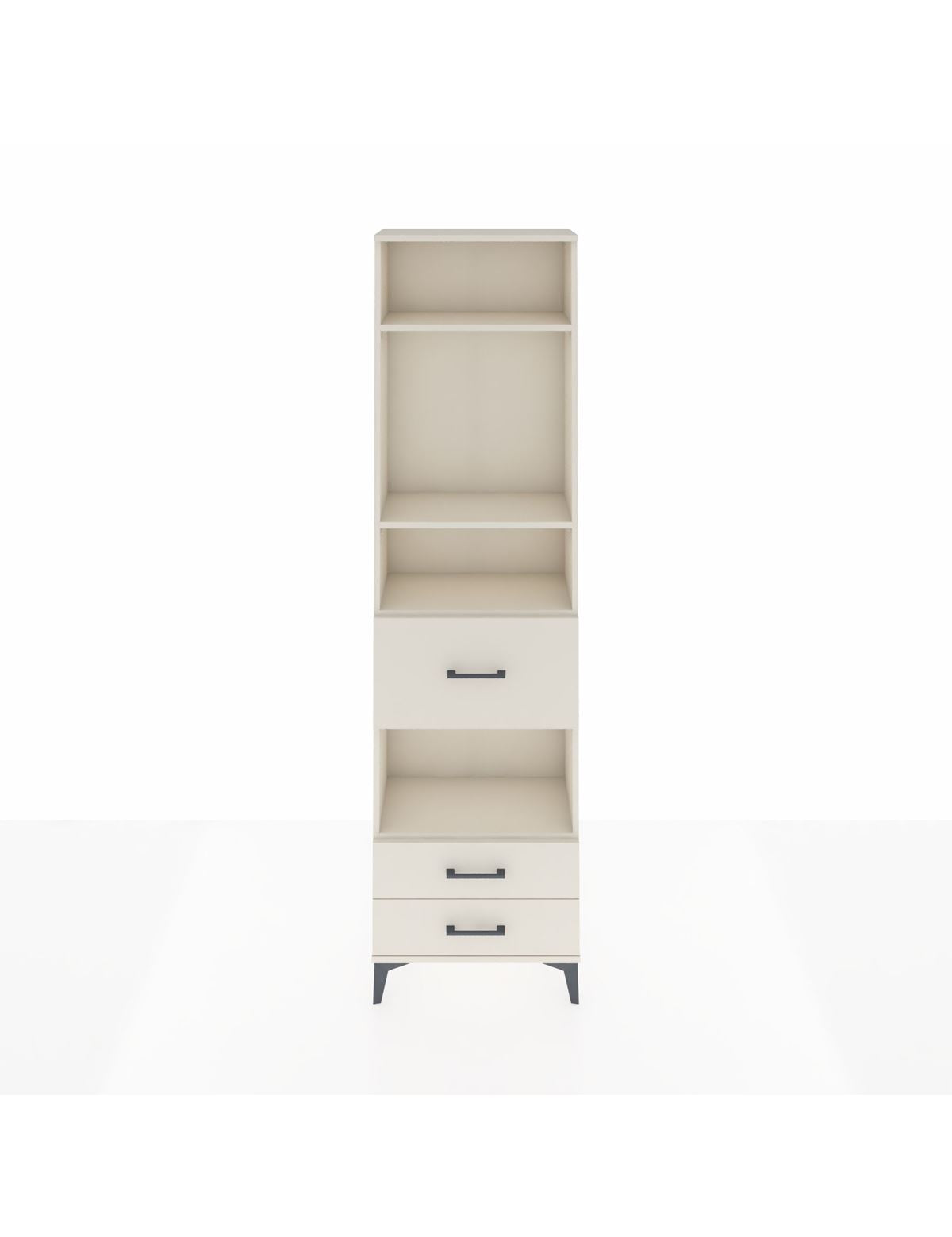 Arges Dolap 4 Raflı 3 Çekmeceli 60x30x221 Aytaşı-Aytaşı