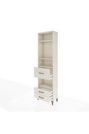 Arges Dolap 4 Raflı 3 Çekmeceli 60x30x221 Aytaşı-Aytaşı