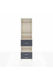 Arges Dolap 4 Raflı 3 Çekmeceli 60x30x221 Aytaşı-Antrasit