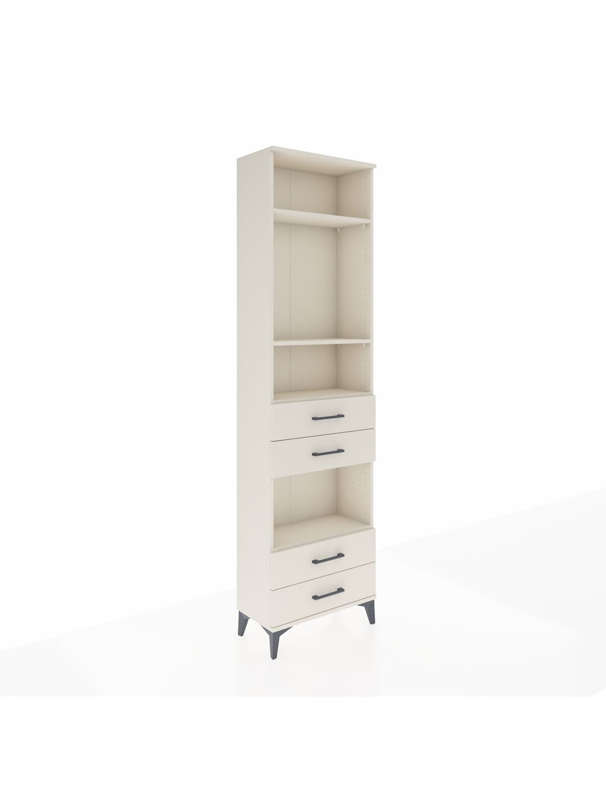 Arges Dolap 4 Raflı 4 Çekmeceli 60x30x221 Aytaşı-Aytaşı