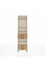 Arges Dolap 4 Raflı 4 Çekmeceli 60x30x221 Aytaşı-Çam