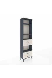 Arges Dolap 4 Raflı 4 Çekmeceli 60x30x221 Antrasit-Aytaşı