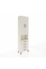 Arges Dolap 3 Raflı 4 Çekmeceli Tek Askılı 60x30x221 Aytaşı-Aytaşı