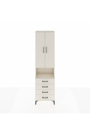 Arges Dolap 4 Raflı 4 Çekmeceli 2 Kapaklı 60x30x221 Aytaşı-Aytaşı